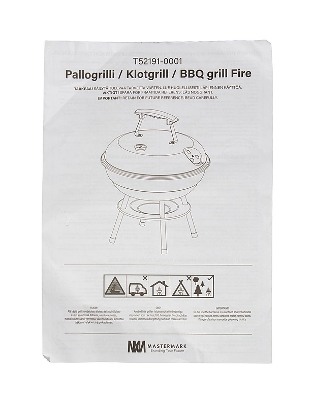 FIRE TAPIO pallogrilli - Muut urheiluvälineet ja vapaa-aika - 10105533710 - 2