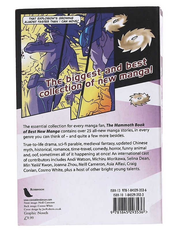 The mammoth book of best new manga - Ilya - Sarjakuvat - 10105533726 - 1