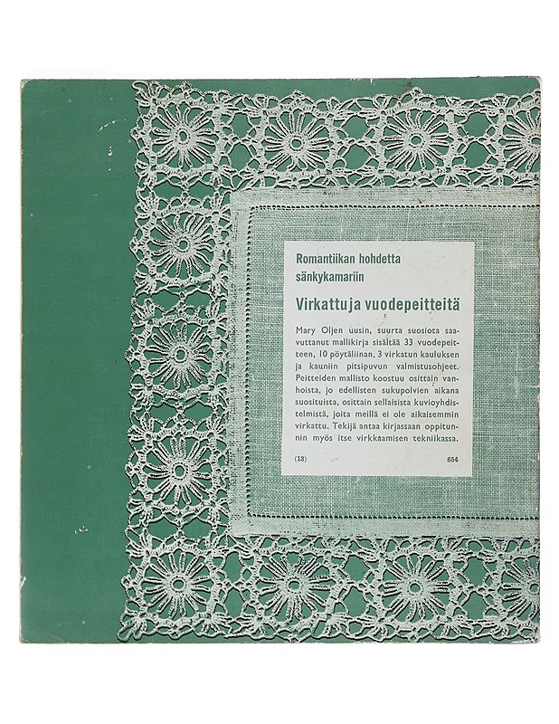 Uusi pitsikirja - Mary Olki - Käsityökirjat - 10105533753 - 1