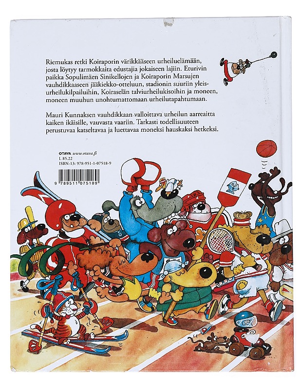 Suuri urheilukirja - Kunnas, Mauri - Lastenkirjat - 10105533749 - 1
