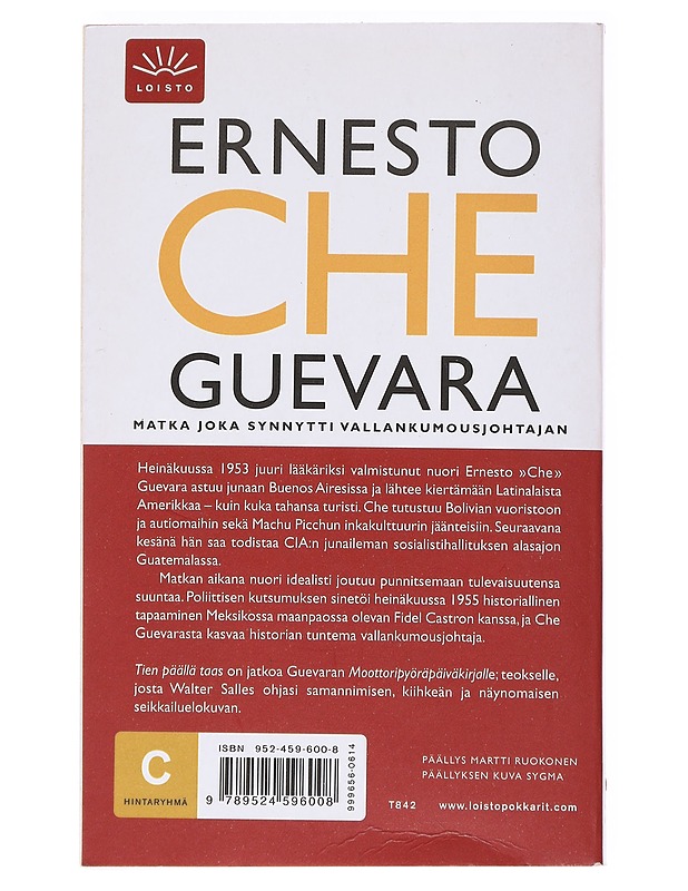 Tien päällä taas - Guevara, Ernesto - Elämäkerrat ja muistelmat - 10105533754 - 1