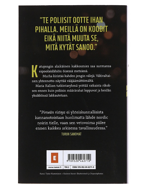 Pimeän risteys - Leena Lehtolainen - Jännitys ja dekkarit - 10105533759 - 1