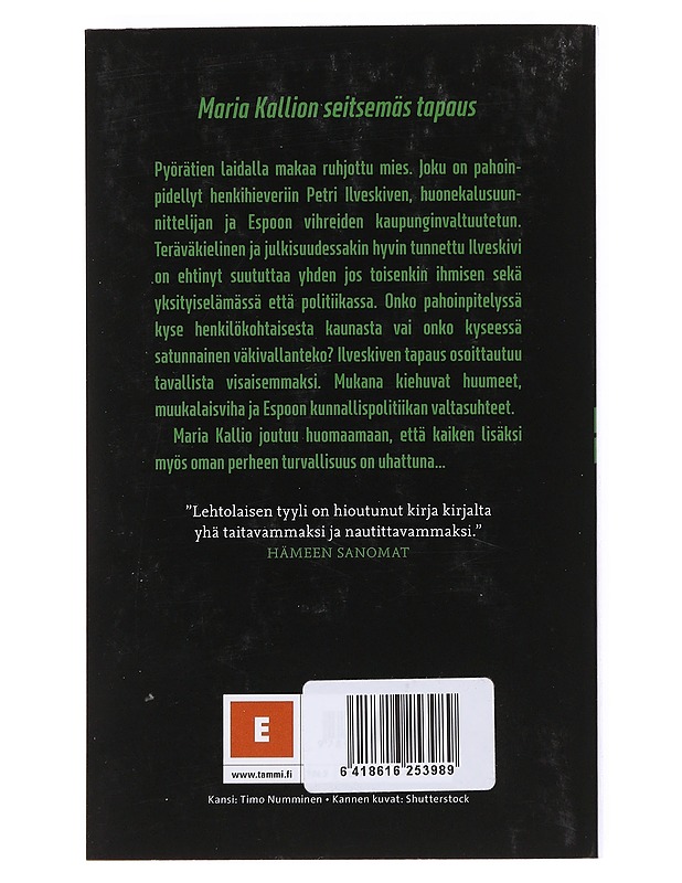 Ennen lähtöä - Leena Lehtolainen - Jännitys ja dekkarit - 10105533763 - 1