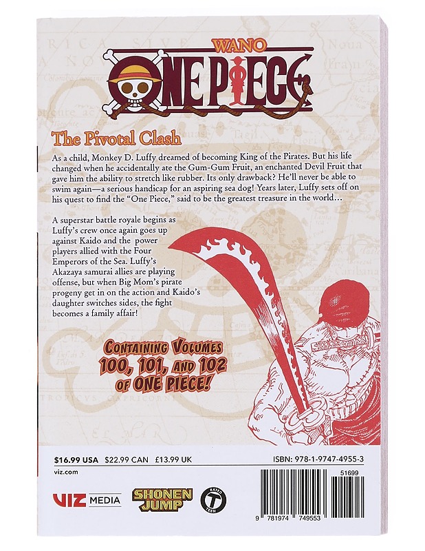 One Piece Omnibus; Vol. 100, 101 ja 102 - Eiichiro Oda - Sarjakuvat - 10105533792 - 1