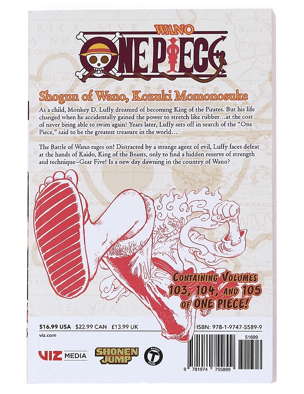 One Piece Omnibus; Vol. 103, 104 ja 105 - Eiichiro Oda - Sarjakuvat - 10105533806 - 1