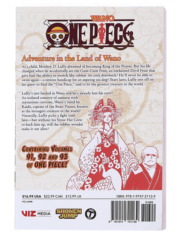One Piece Omnibus; Vol. 91, 92 ja 93 - Eiichiro Oda - Sarjakuvat - 10105533815 - 1