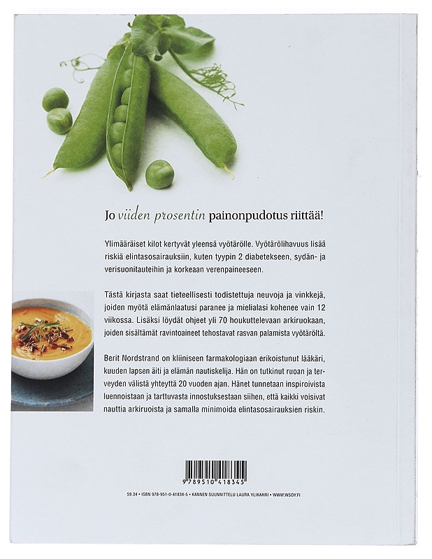 Terveempi elämä 12 viikossa - Nordstrand, Berit - Ruokakirjat - 10105533822 - 1