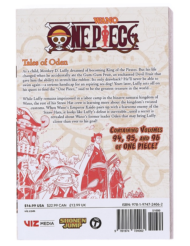 One Piece Omnibus; Vol. 94, 95 ja 96 - Eiichiro Oda - Sarjakuvat - 10105533824 - 1