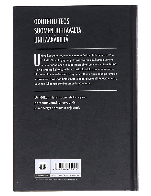 Nukkumalla menestykseen - Tuomilehto, Henri - Tietokirjat ja oppaat - 10105533836 - 1