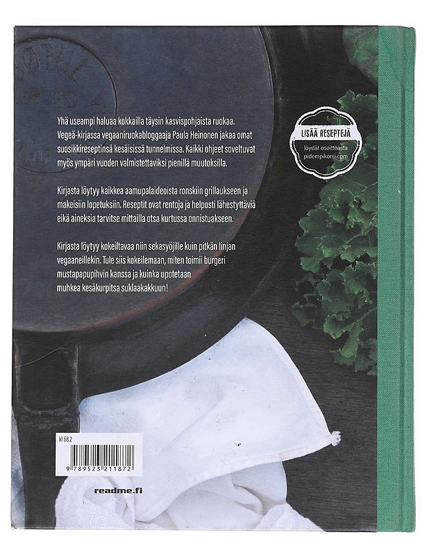 Vegeä : herkullista & helppoa vegaaniruokaa jokaiseen keittiöön - Heinonen, Paula - Kirja lahjaksi - 10105533839 - 1