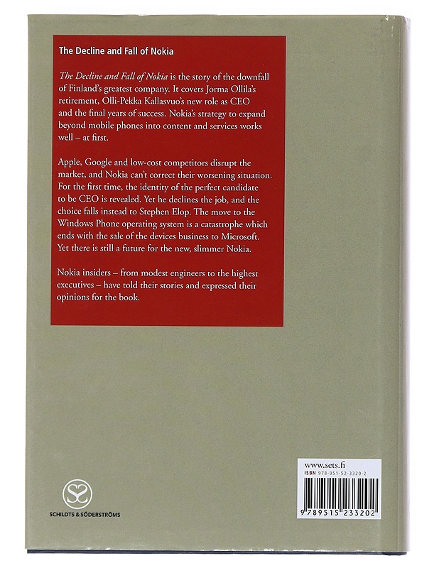 The decline and fall of Nokia - David J. Cord - Tietokirjat ja oppaat - 10105533914 - 1