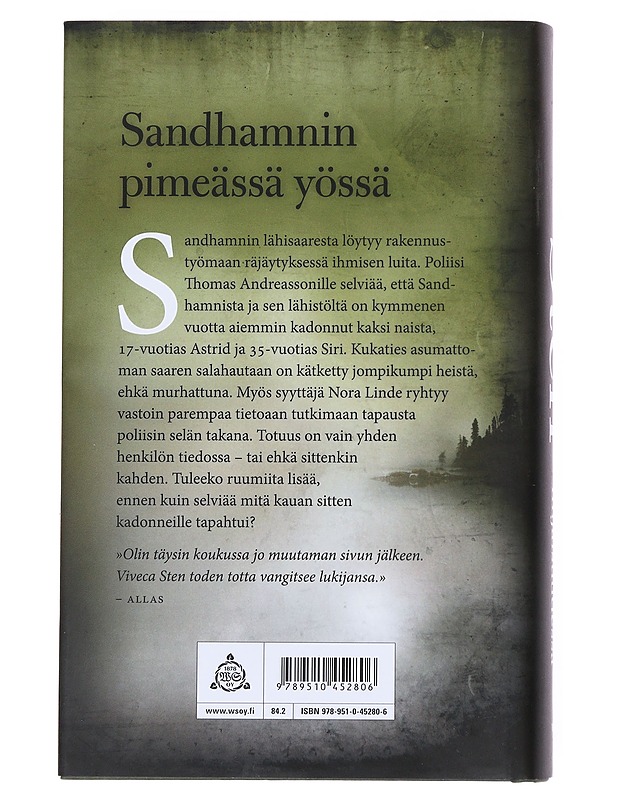 Kaikessa hiljaisuudessa - Sten, Viveca - Jännitys ja dekkarit - 10105533948 - 1
