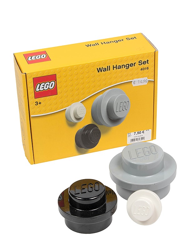 LEGO 4016 Wall Hanger Set seinäkoukkusarja - Muut sisustustavarat - 10105533998 - 0