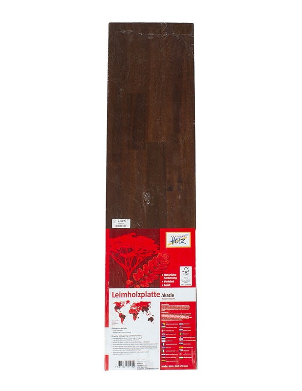 HOLZ EXCLUSIV liimapuulevy, 80x20 cm - Muut urheiluvälineet ja vapaa-aika - 10105534009 - 0