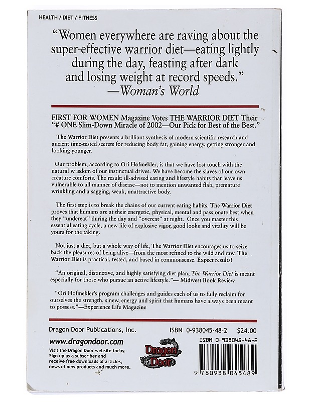 The Warrior Diet - Ori Hofmekler & Diana Holtzberg - Tietokirjat ja oppaat - 10105534018 - 1