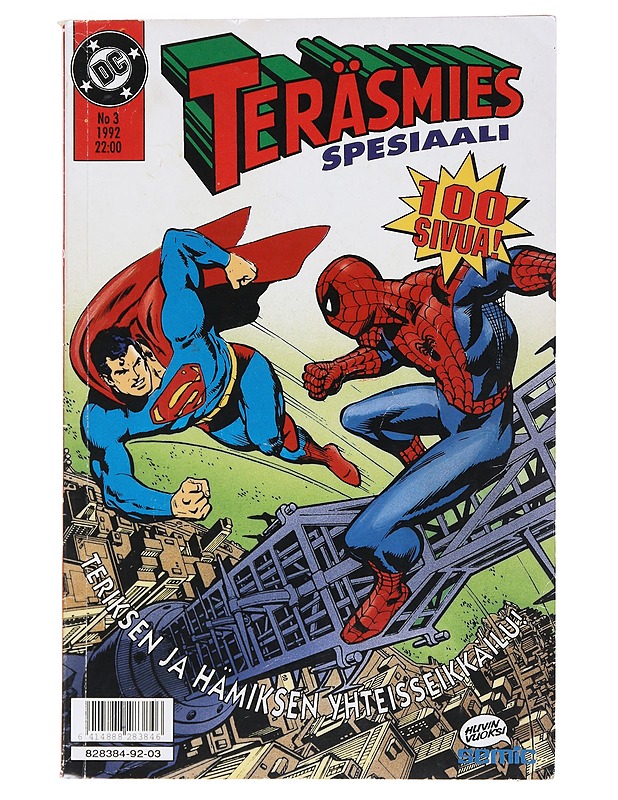 Teräsmies spesiaali No3/1992 - Sarjakuvat - 10105534159 - 0