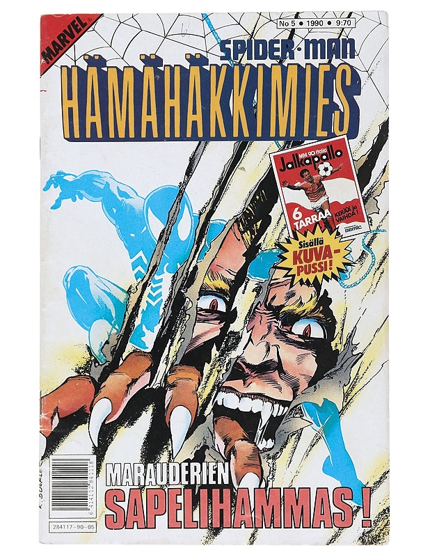 Spider-Man - Hämähäkkimies n:o 5/1990 - Lehdet - 10105534318 - 0