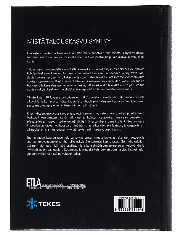 Mistä talouskasvu syntyy? - Hyytinen, Ari - Historiakirjat - 10105534321 - 1