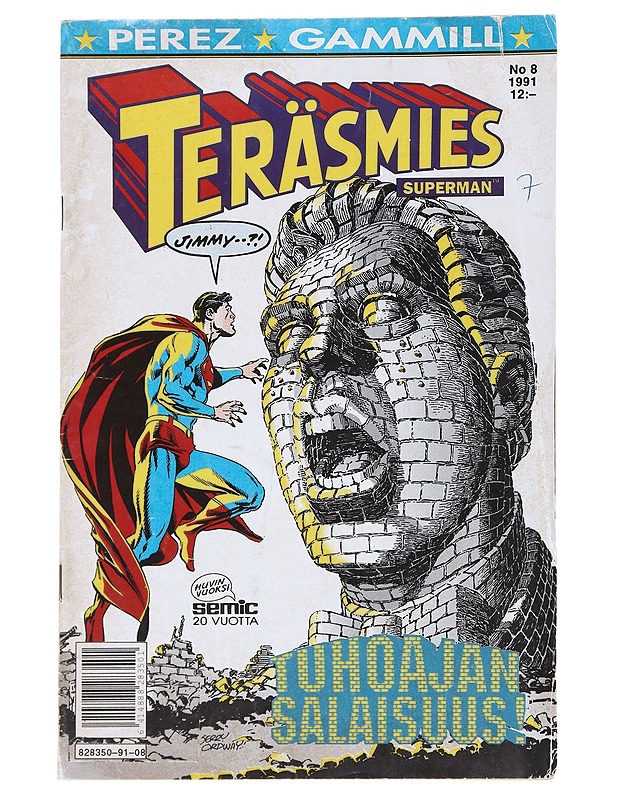 Teräsmies N:o /1991 - Perez Gammill - Sarjakuvat - 10105534326 - 0