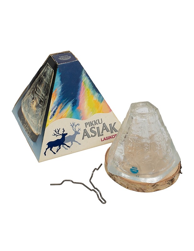 PIKKU ASLAK LASIKOTA -kynttilälyhty  - Sisustus - 10105534329 - 0