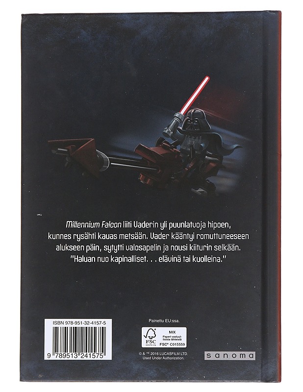 Darth Vaderin salaisuus - Landers, Ace - Lastenkirjat - 10105534376 - 1