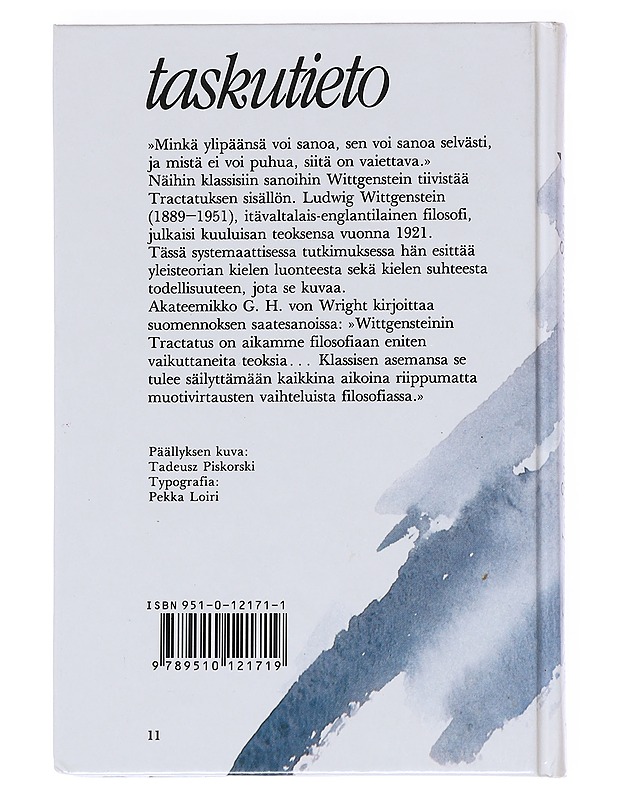 Tractatus logico-philosophicus -  Wittgenstein, Ludwig - Tietokirjat ja oppaat - 10105534454 - 1