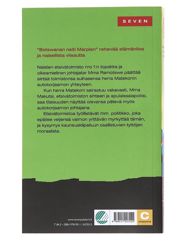 Siveysoppia kauniille tytöille - McCall Smith, Alexander - Romaanit ja novellit - 10105534457 - 1