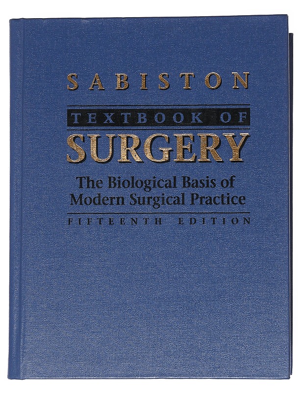 Textbook of surgery : the biological basis of modern surgical practice 15th edition - Sabiston, David C. - Tietokirjat ja oppaat - 10105534474 - 0