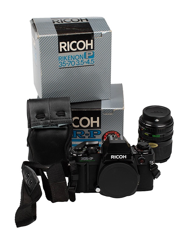 RICOH XR-P -kamera ja objektiivi  - Muu elektroniikka - 10105534489 - 0
