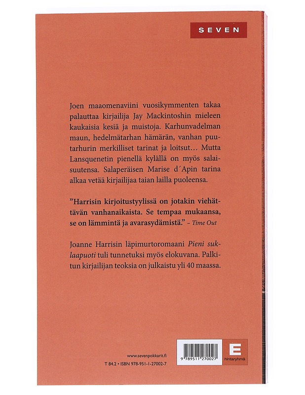 Kesäviiniä - Harris, Joanne - Romaanit ja novellit - 10105534501 - 1