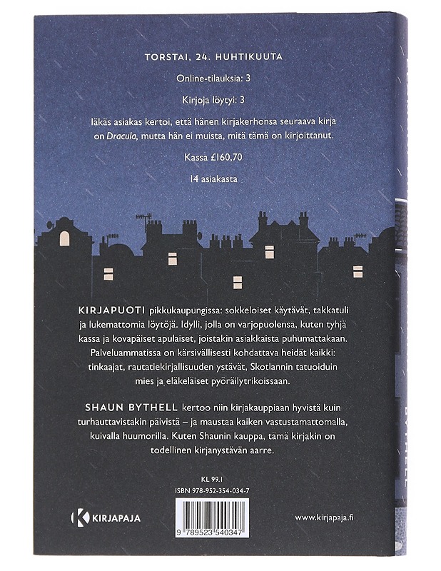 Elämäni kirjakauppiaana - Bythell, Shaun - Elämäkerrat ja muistelmat - 10105534506 - 1