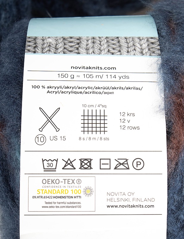 NOVITA Muhku Kilolanka, 0,630 kg - Käsityökirjat - 10105534521 - 2