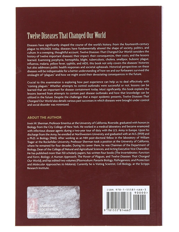 Twelve diseases that changed our world - Irwin W. Sherman  - Tietokirjat ja oppaat - 10105534520 - 1