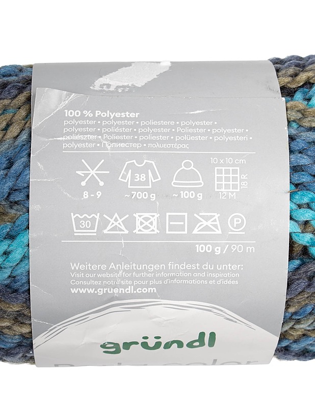 GRUNDL Perla color vyötelanka, 100g - Käsityö - 10105534534 - 1