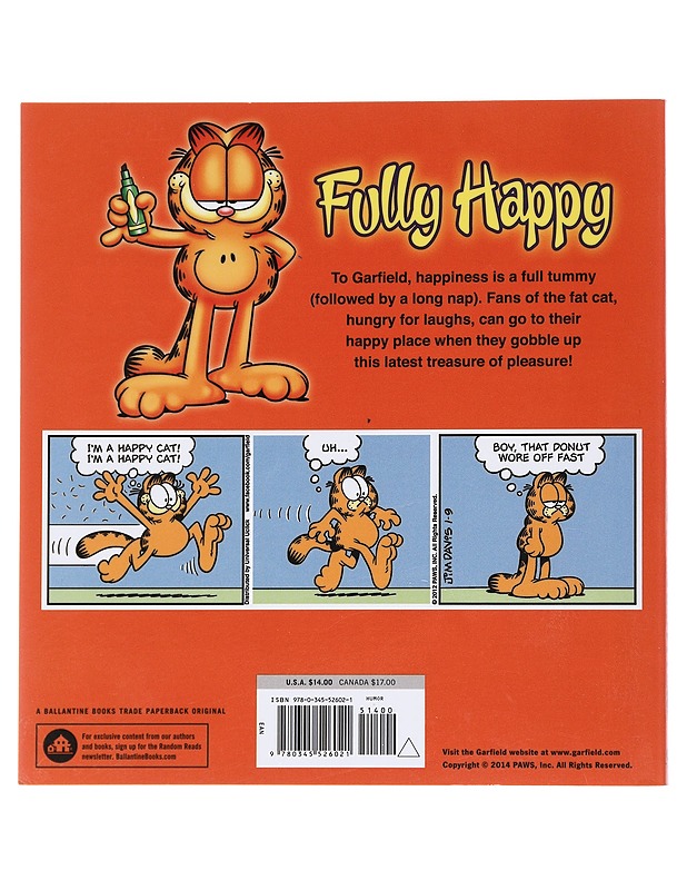 Garfield Goes To His Happy Place - Jimmy Davis - Sarjakuvat - 10105534545 - 1