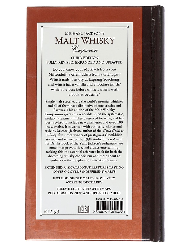 Michael Jackson's Malt Whiskey Companion - Jackson , Michael  - Tietokirjat ja oppaat - 10105534589 - 1