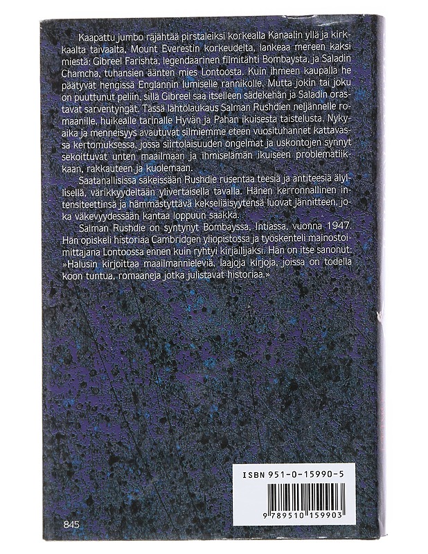 Saatanalliset säkeet - Rushdie, Salman - Romaanit ja novellit - 10105534601 - 1