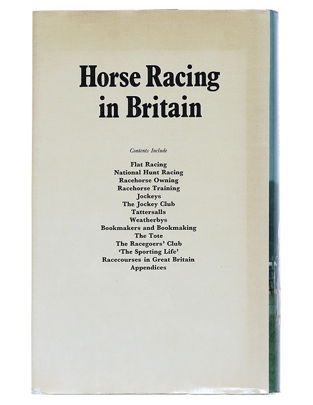 Horce racing in Britain - Barry Campbell - Tietokirjat ja oppaat - 10105534604 - 1