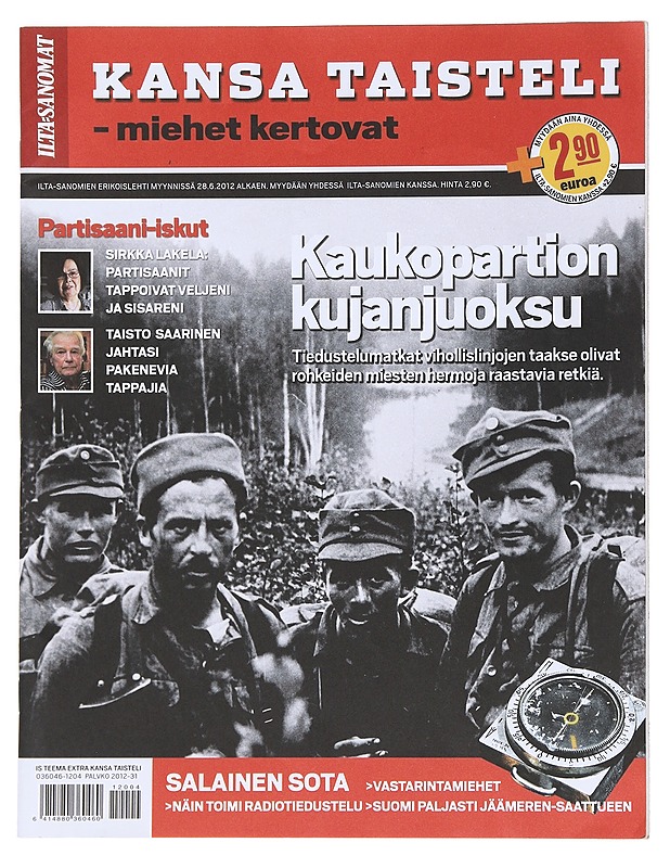 Kansa Taisteli: Miehet Kertovat. Ilta Sanomien Erikoislehti - Lehdet - 10105534621 - 0