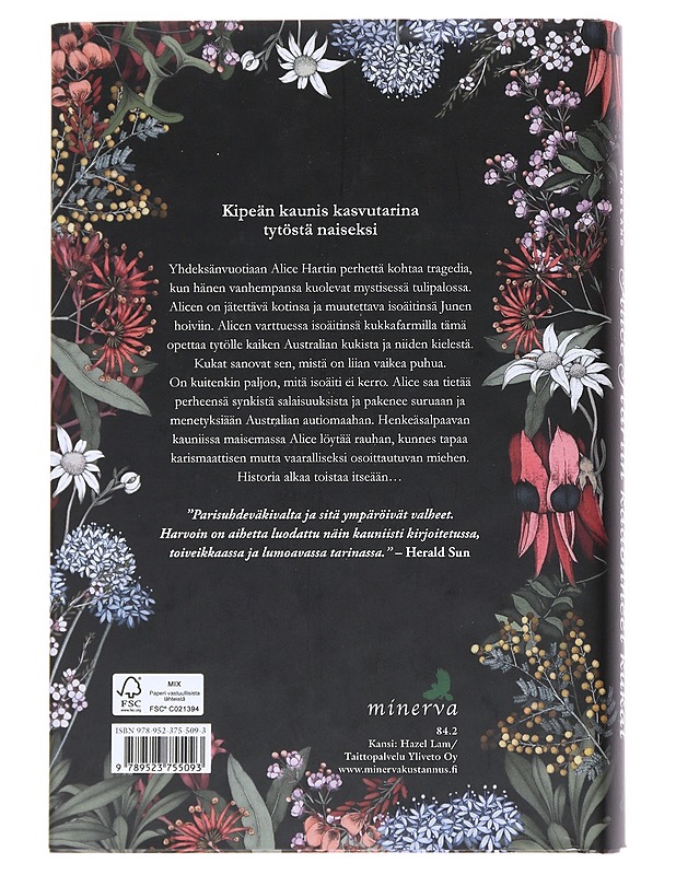 Alice Hartin kadonneet kukat - Ringland, Holly - Kirja lahjaksi - 10105534625 - 1