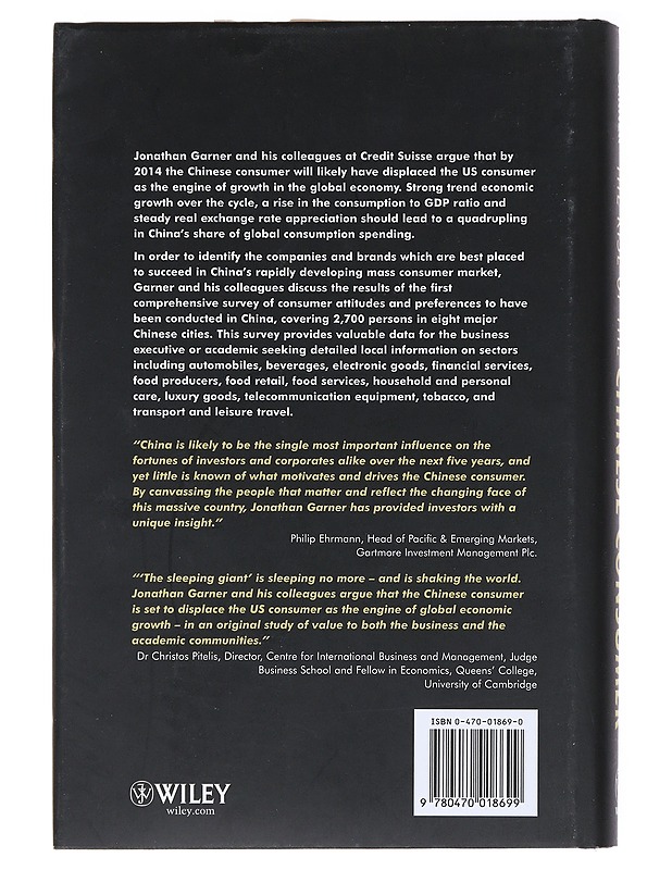 The rise of the Chinese consumer : theory and evidence - Garner, Jonathan - Tietokirjat ja oppaat - 10105534638 - 1