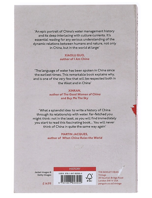 Water kingdom : a secret history of China - Philip Ball - Tietokirjat - 10105534644 - 1