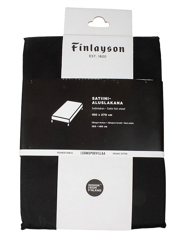 FINLAYSON satiinialuslakana, 180x270 cm - Liinavaatteet - 10105534685 - 0