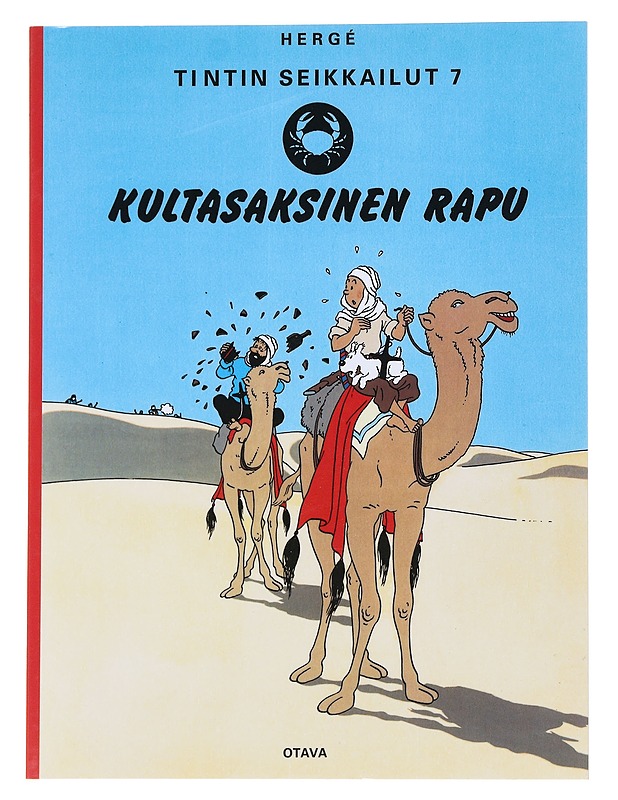 Tintin seikkailut 7 : Kultasaksinen rapu - Hergé - Sarjakuvat - 10105534752 - 0