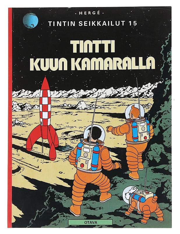 Tintin seikkailut 15 : Tintti kuun kamaralla - Hergé - Sarjakuvat - 10105534756 - 0