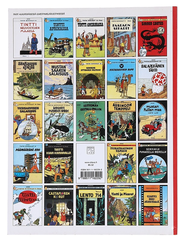 Tintin seikkailut 15 : Tintti kuun kamaralla - Hergé - Sarjakuvat - 10105534756 - 1