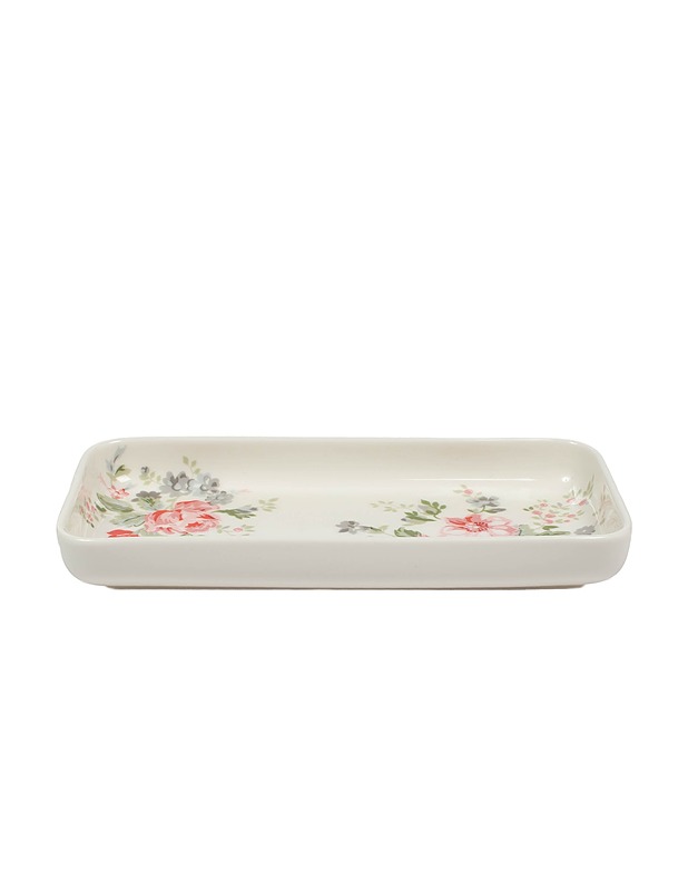 GREENGATE Elouise White posliinitarjotin - Tarjoiluastiat - 10105534792 - 1