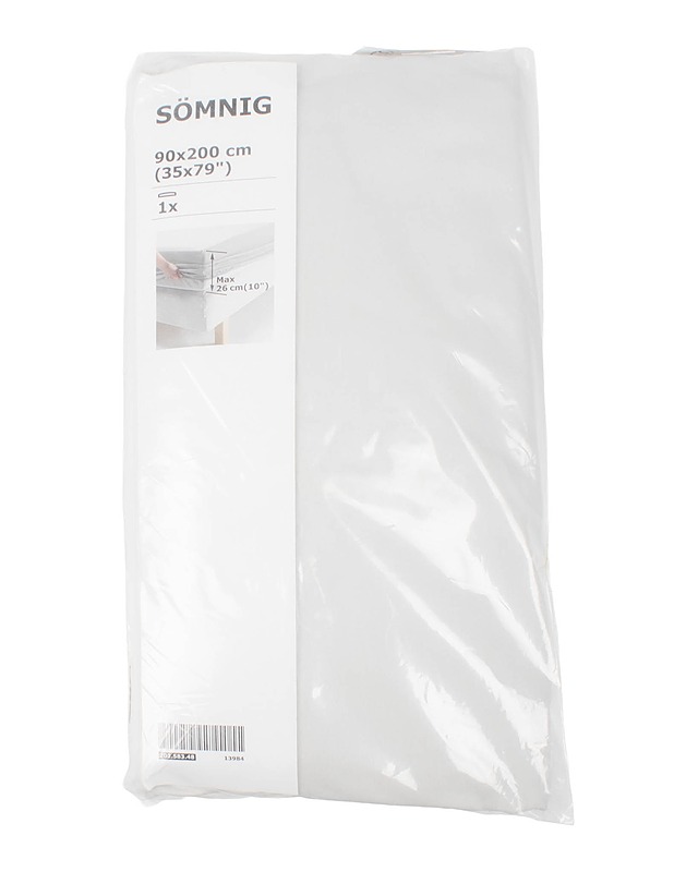 IKEA Sömnig muotoonommeltu lakana, 90x200 cm - Liinavaatteet - 10105534814 - 0