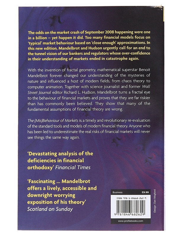The (mis)behavior of markets : A Fractal View of Risk, Ruin, and Reward - Mandelbrot, Benoit B. - Tietokirjat ja oppaat - 10105534826 - 1