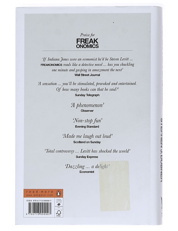 Superfreakonomics - Steven D. Levitt  - Tietokirjat ja oppaat - 10105534914 - 1